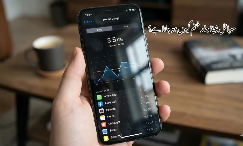 Mobile data usage increasing due to background apps
