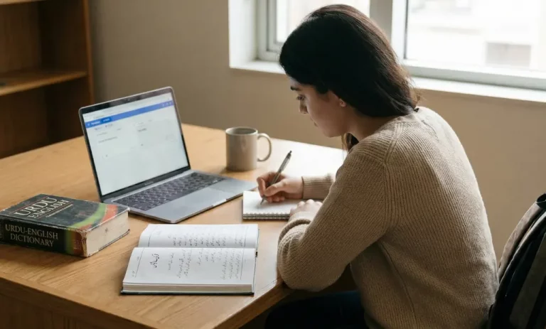 Easy Urdu to English translation for students and users