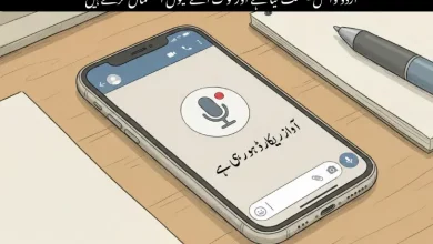 Urdu voice text feature converting spoken Urdu into text on mobile