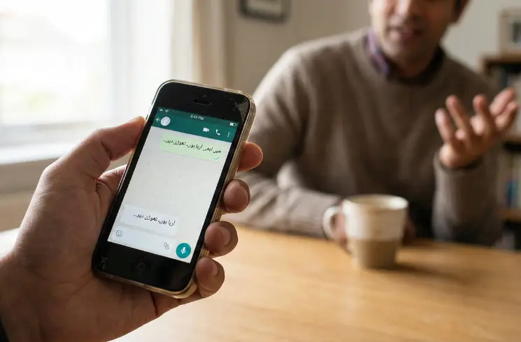 Urdu voice typing converting spoken Urdu into written text