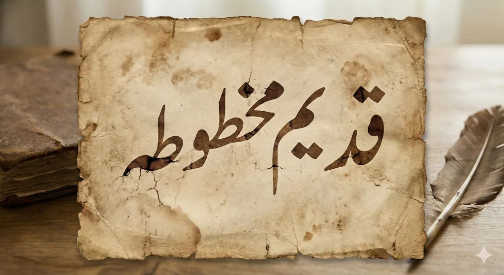 خوبصورت اردو کیلیگرافی ٹیکسٹ امیج،قدیم مخطوطہ (Historical Manuscript)